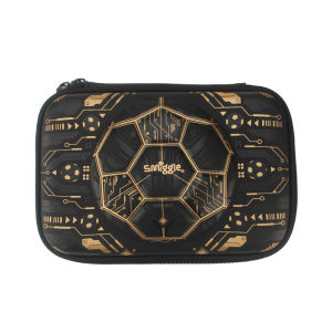 childrens pencil case Golden Football clutch bag boys cool kids storage stationery