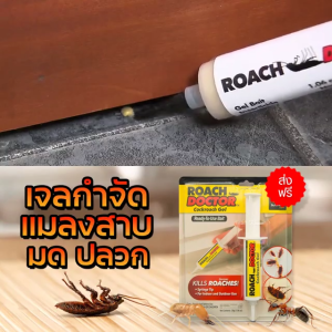 (Free 1 Buy Get 1) 1 แถม 1 เจลกำจัดแมลงสาบ #กำจัดแมลงสาบ #ไล่แมลงสาบ  roach doctor เจลฆ่าแมลงสาบ ขนาด 30g ยาฆ่าแมลงสาบ Roach doctor
