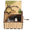 Cổ Điển Anime Nhật Bản Hộp Nhạc Gỗ 18 Hương Tay/Tự Động Chuyển Động Trẻ Em & Bạn Bè Món Quà Sinh Nhật Anime Lưu Niệm Sưu Tập. 
