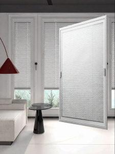 MENG Z·C | Privacy & Light Blocking Sound Insulating Magnet Blinds For Double Glazed Windows