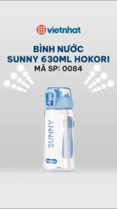 Bình Nước Quốc Dân Sunny Hokori 630ml – Đi Học Đi Làm Tập Gym Đều Hợp