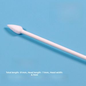 Dust-Free Cotton Swabs Industrial Optical Lens Cleaning Anti-Static Fine Point Makeup Removal Cleaning Sticks Bagged