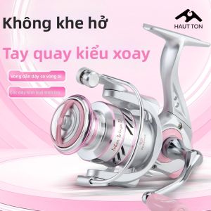 HAUT TON | Máy Câu Cá SW Silver Wing II Kim Loại Vận Hành Mượt Không Độ Rơ