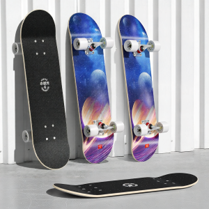 SUPER YOUNGSTER | Beginner Friendly Skateboard 4 Wheel For Kids Teens Adults
