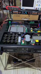 เพาเวอร์แอมป์ Lab.green DF4-1800 4 ch กำลังขับ 1500w ที่ 8โอห์ม ขับซับเบสได้ 18 นิ้ว เสียงอิ่ม แน่น