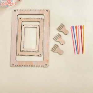 Childrens Mini Wooden Weaving Loom