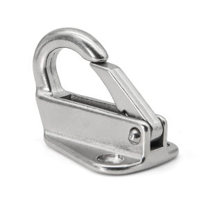RYSJM | 1/2 Chiếc Thép Không Gỉ 316 Mềm Mại Lò Xo Snap Fender Mắt Tấm Móc Treo Cho Thuyền An Toàn Phần Cứng Phụ Kiện
