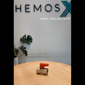 ANA 1/2" ALUMINIUM HANDLE MINI BALL VALVE 1101-FF