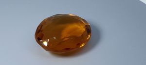 Natural 48.30 Ct Brazilian Citrine Yellow Oval Cut Eye Clean Loose Gemstone