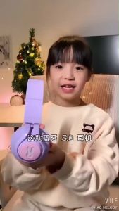 🎧[HAO MELODY] Cute Rabbit Super Bass Wireless Bluetooth Headphones - BT06C+