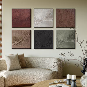 YASISHA | Japanese Wabi-Sabi Style Abstract Art Wall Decor