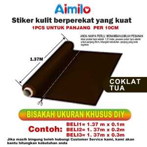 Promo Stiker Perbaikan Kulit Yang Rusak Untuk Kulit Sofa Jok Berlubang Lem Super Lengket