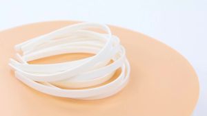 20 Pieces 1cm/0.4" White Plain Blank DIY Craft Thin Plastic Headbands with Small Teeth Hair Bands Hoops Accessoies for Women Men Girls Teens Kids