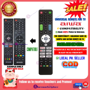 AIWA Smart TV REMOTE Ready to Use Universal [**Mag Basa B4 Umorder**] A0N0032S 1 AIWA TV REMOTE Control AIWA Remote AW-AON0032S AW-AON0040S REMOTE TV AIWA