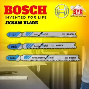 SYK BOSCH JIGSAW BLADES T118A / T118B (BASIC FOR METAL) & T123X (PROGESSOR FOETAL) SAW BLADE MATA JIGSAW - 1PCS