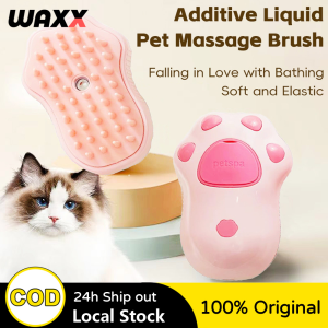 3 in 1 Steam Hair Comb Brush with Spray USB Powered Soft Massage Comb for Cats and Dogs