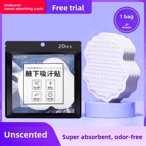 MONLEYTA | Invisible Ultra-Thin Breathable Sweat Absorbent Pads for Armpit Summer Anti-Sweating Pad Deodorant Underwear Patch