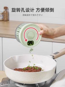 Food Grade Kitchen Fridge Drainage Storage Sealed round Shape Garlic Onion Herb ness Preserving Box Container Bin