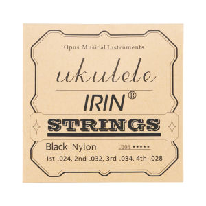 IRIN | IRIN Ukulele String U106/U107 Ukulele Black White Nylon Strings 4 String Hawaiian Guitar Strings Guitar Accessories And Parts