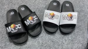 Sandal Slop Pria Wanita Terbaru Sendal Slide Slip On Motif Smile Out Casual Dewasa Selop Distro Kekinian 37-43