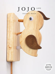 Creative Wooden Vintage Doorbell Puller Hanging Fragment Gift JOJOS L. PD. Electronic Doorbell Switch from China