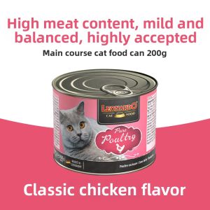 Leonardo | Chicken Nutritious Cat Food Can Hydration Snack
