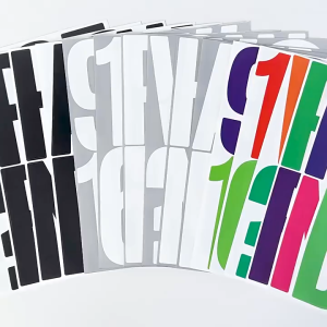 🇲🇾 Ready stock ~ Jumbo 5-Inch alphabet A to Z Stickers DIY waterproof