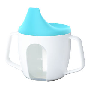 HamshMoc High Capacity Children Drinking Cups With Clear Scale Baby Baby Drinking Mug Anti-Choking With Portable Handle For Baby Learning To Drink