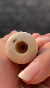 Pipa GG Asli Lokal 10cm Bulat Bahan AS Tengah Mulus