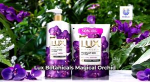 LUX Botanicals Sabun Mandi Cair Magical Orchid 825 mL