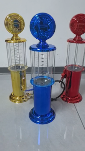 *Vintage Single Pourer Wine Beer Drink Liquor Pump Dispenser Home Office Bar Desktop Decor