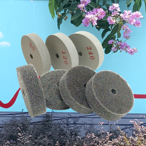 Grinding Machine Small Grinding Wheel Nylon Fiber Wheel Stainless Steel Polishing Rust Removal Watch Wire Drawing Rubber Wheel Metal Polishing Wheel
