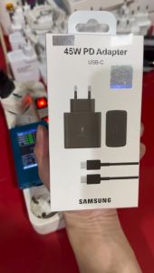 Charger Samsung Original 100% Real 45W Type C ke Type C Fast Charging