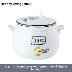 Water-sealed Ceramic Soup Pot Small Size