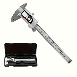 150/200mm Measuring Tool Stainless Steel Digital Caliper instrument plastic Vernier Calipers for choose