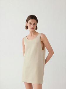 ICICLE | Womens Summer Sleeveless Floral Top Double-layer Linen Cotton