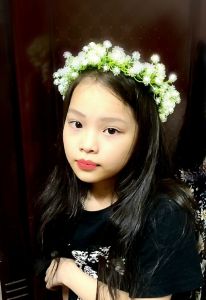 Vòng hoa đội đầu kỉ yếu / vòng nguyệt quế kết nhụy vòng hoa cúc hoạ mi