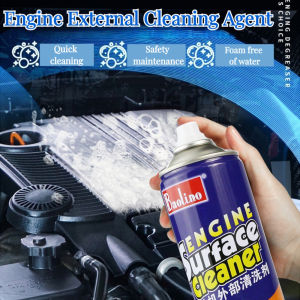 🔥Large capacity🔥engine cleaner 650ml foam type 3 seconds clean oil stains degreaser for car engine all purpose cleaner carburator spray engine cleaner for motorcycle avoid short circuits prevent spontaneous combustion extend engine life