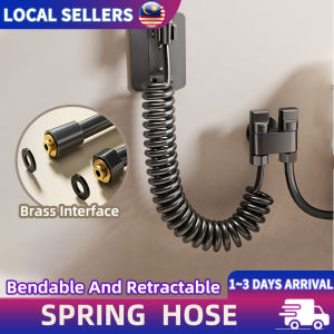 Bathroom Telephone Line Sprayer Hose Hose Universal Telescopic Shower Hose Handheld Toilet Sprayer Automatic Rebound Shower