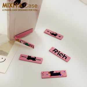 Invisible Metal Phone Stand Integrated Desktop Support Creative Cute Cartoon Durable Personality for Watching TV Shows Hands-Free