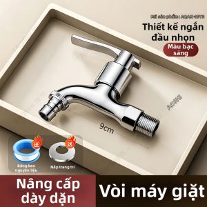 TAOSHI | Đầu Nối Vòi Nước Mở Rộng 4/1 Inch Cho Xô Lau Nhà và Máy Giặt