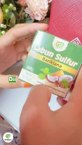 SABUN SULFUR Mengatasi Gatal Eksim Scabies Panu Kadas Kurap dan Penyakit Kulit Lainnya - 60 GR