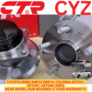 CTR Korea Rear Wheel Hub Bearing Toyota Wish Ane10 Zne10 Caldina AZT241 ZZT241 AZT246 2WD (1 Year Warranty) 42450-32040