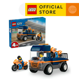 LEGO City 60491 Motorcycle Transporter (88 Pieces)