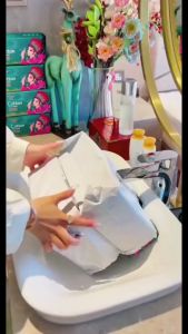 Khăn mặt dùng 1 lần khăn khô đa năng dùng 1 lần Minaier 20x20 dạng rút tiện lợi