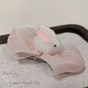 กิ๊บติดผมรูปกระต่ายน่ารักสไตล์เกาหลี ผูกโบว์ผีเสื้อ 3 มิติ ขนมตาปีกลิ่นหอม ชุดเด็ก หมวก ถุงเท้า กระเป๋า เสื้อผ้าเด็ก