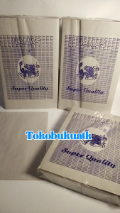 Kertas Buram ukuran F4 - 1 Pak Isi 400 Lembar (Folio) - Cocok untuk Mencetak Dokumen dan Gambar