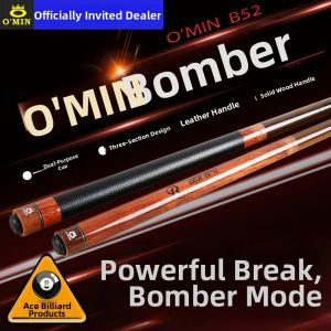 OMIN | High Impact Compact Cue Jump-and-Break Two-Purpose Billiard Stick
