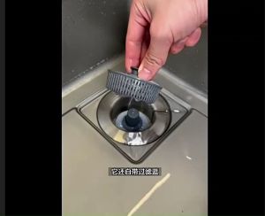 ISANO Kitchen Filter Sink 3 In 1 Pop Up ABS Silver Plated Sink Strainer Drain Basket Stopping Blockage Bouncing Core Leak-proof Plug Waste 2-1/2"