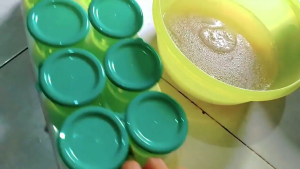 Baby Safe AP011 Round Muti Food Container with Tray Wadah Cubes Serba Guna